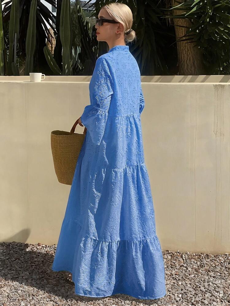 Summer New Loose Casual Vacation Style Women Mid-Length Dress Sun Dresses For Women