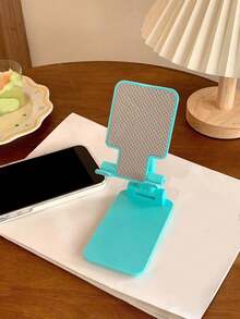 Zazumi 1Pc Foldable Desktop Mobile Phone Holder, Suitable For Watching Tv Series, Studying And Working, Easy To Carry, 4 Colors Available, Suitable For Birthday Gifts,School Stuff. - 1pc - View 5