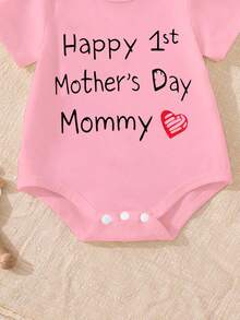 2026春夏新款时尚，新生儿粉色派对连衣裙，女童服装 - 粉色 - 查看 4