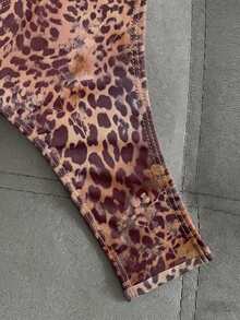 Elavelle Women's Full Print Triangle Bikini Bottom, Suitable For Summer Vacation - Multicolor - View 5