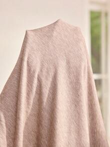 Moonlight&Mama Contrast Color Strap Design Maternity Loungewear Dress - Khaki - View 6
