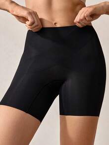 Veilyse Women's Butt Lifting Shapewear Shorts With Removable Padded Buttocks, Enhances Curves And Provides Better Lifting Effectfor Summer - Black - View 4