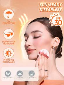 SHEGLAM Insta-Ready Sunset Blur Setting Powder-10 Bisque - Bisque - View 4