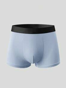 Manfinity Underwear&Sleepwear Basics 10pcs/Pack Men's Comfortable Contrast Color Seamless Boxer Briefs - Multicolor - View 7
