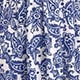 Blue and White