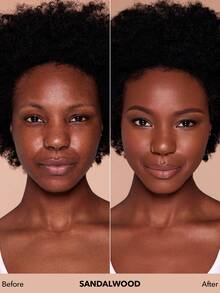 SHEGLAM Base De Maquillaje Hidratante Skinfinite-Sandalwood Flawless Dewy Foundation Cobertura Hidratante Corrector De Poros Invisible Sin Poros No Grasoso Base De Maquillaje LíQuida Suave Y Ligera Base De Maquillaje Para Navidad Y Marca Belleza Maquillaje Maquullaje CosméTica Para Mujeres NiñAs Perfecto Para Invierno Primavera Verano Ideal Para Y2K Elegante Moda Adecuado Para CumpleañOs DíA De La Madre Regalo Fiesta Listo Mejor Color - Sandalwood - Ver 3