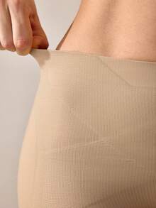 Veilyse Quần short định hình nâng mông dành cho nữ, có đệm mông tháo rời, giúp tôn dáng và nâng đỡ tốt hơn. - Màu Khaki - Xem 10