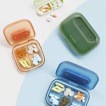 Portable Mini Pill Box, Suitable For Three Meals A Day, Compact Medication Case, Portable Capsule, Medicine, Supplement Organizer - Portable Light-proof Medicine Box - Detachable With Magnetic Suction - View 10