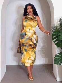 Slaydiva Lễ hội âm nhạc Xuân Hè mới Ngày lễ tình nhân Lễ Phục sinh Đám cưới Kỳ nghỉ theo mùa Kỳ nghỉ biển Thường ngày Thanh lịch Đi làm Trang phục hàng ngày Trang phục công sở Kỳ nghỉ Tiệc tùng Tiệc du thuyền Phong cách cơ bản Phong cách phổ biến Hẹn hò hàng ngày Cổ tròn Không tay Che phủ toàn thân Hoa nhiều màu sắc Phối hợp họa tiết Váy màu cam đỏ Váy ôm sát Váy chữ A Váy dài ngang gối cho nữ -B - Màu vàng - Xem 5