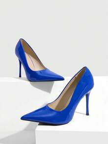 Weicher Spiegel blau