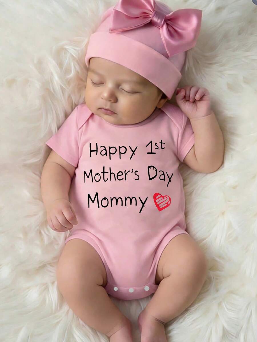 2026春夏新款时尚，新生儿粉色派对连衣裙，女童服装 - 粉色 - 查看 1