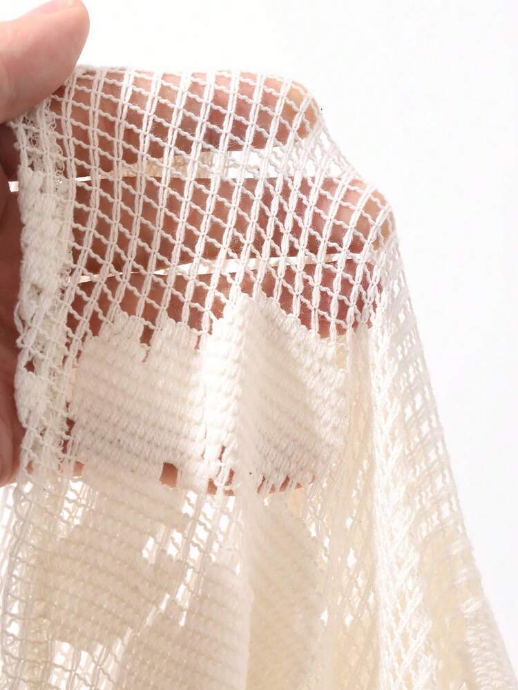 Loose Casual Vacation Style Lace 2 Pieces Set For Women, Spring/Summer