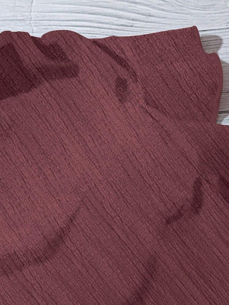 Rusticease Women's Casual Minimalist Shirt, Suitable For Summer - Red Violet - View 5