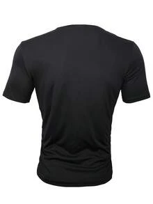 Manfinity Sport Corelite Áo thun nam tay ngắn, nhanh khô, thích hợp cho thể thao mùa hè, chạy bộ, tập thể dục. - màu đen - Xem 2