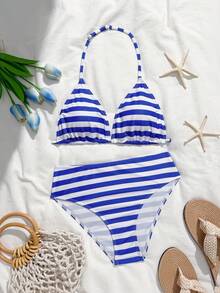 Blue and White