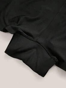 Barelissa 女士纯色日常自粘平角内裤 - 黑色 - 查看 6