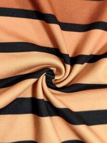 EMERY ROSE Top de tirantes informal con bloques de color y rayas, verano - Multicolor - Ver 3