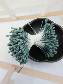 1 pieza Estambre de flor artificial de 2,36 pulgadas de doble cabeza, sin batería, adecuado para bodas, Navidad, arreglos florales, costura DIY, decoración floral, flores artificiales, decoración de bodas y manualidades - Decoración floral para el hogar Manualidades navideñas, decoración elegante necesaria Ideal para coser, decoraciones de boda y manualidades - Materiales de decoración del hogar y accesorios de costura. - Multicolor - Ver 32