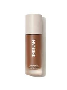 SHEGLAM Base De Maquillaje Hidratante Skinfinite-Sepia Flawless Dewy Foundation Cobertura Hidratante Corrector De Poros Invisible Sin Poros No Grasoso Base De Maquillaje LíQuida Suave Y Ligera Base De Maquillaje Para Navidad Y - Sepia - Ver 13
