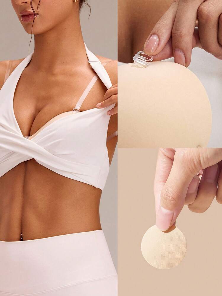 Foam Backless Strapless Push-Up Bra With Transparent Detachable Straps Nipple Covers Daily Casual Wear,Foam Backless Strapless Push-Up Bra With Transparent Detachable Straps Nipple Covers Daily Casual Wear