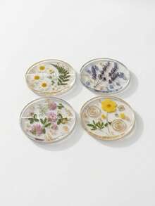 Cirelle 1个压花亚克力杯垫，适用于家居、派对、下午茶、招待客人和商务会议。是餐厅、咖啡馆、客厅、酒店、甜品店和家庭的理想之选。也是绝佳的家居装饰品、拍照道具或乔迁礼物。可放置咖啡杯、茶杯、水杯、玻璃杯、陶瓷杯、不锈钢杯以及其他茶具和杯具。 - 彩色 - 查看 3