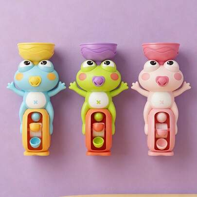 MINKOJA 1 stuk kikker die in het water speelt, draaiend speelgoed voor kinderzwembaden en badkamers., Pasen, Paascadeau, Kinderdag, Kinderspeelgoed, Strandspeelgoed, Zwembadspeelgoed, Waterspeelgoed, Kindersproeier