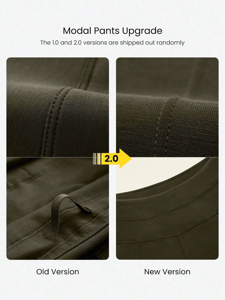 28" Petite SoftCalm Modal Silk Touch Wide Leg High Waist Lounge Pants With Side Pockets Daily Casual Spring Summer