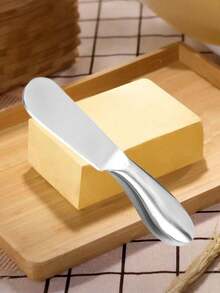 Butter Knife Butter Spreader Knives 2/4/6pcs Stainless Steel Cheese Butter Spreader Knife Set Charcuterie Utensils Cheese Knives Butter Knife Spreader For Cheese Cold Butter Jam Pastry Making - View 3