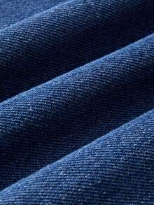 GlowEve Women's Casual Summer Loose Straight Leg Jeans With Pockets, Versatile Daily Wear - Blue - View 6