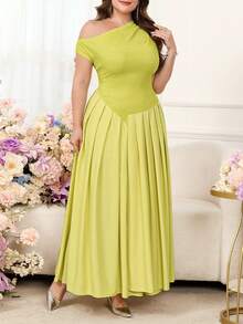 Reflora Robe de mariée d'invitée d'été grande taille élégante vert clair, ensemble 2 pièces sans manches à imprimé floral, robes longues de soirée formelle, de fête de remise des diplômes et de demoiselle d'honneur - Vert - Voir 8