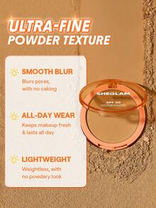 SHEGLAM Insta-Ready Sunset Blur Setting Powder-13 Smooth Sand - Smooth Sand - View 7