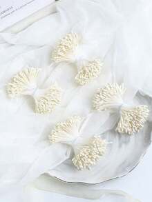 1 pieza Estambre de flor artificial de 2,36 pulgadas de doble cabeza, sin batería, adecuado para bodas, Navidad, arreglos florales, costura DIY, decoración floral, flores artificiales, decoración de bodas y manualidades - Decoración floral para el hogar Manualidades navideñas, decoración elegante necesaria Ideal para coser, decoraciones de boda y manualidades - Materiales de decoración del hogar y accesorios de costura. - Multicolor - Ver 26