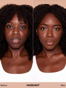 SHEGLAM Skinfinite Hydrating Foundation-Hazelnut Flawless Dewy Foundation Hydrating Coverage Invisible Pore Concealer Pore-Less Non-Greasy Lightweight Soft Liquid Foundation - Hazelnut - View 4
