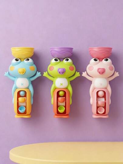 MINKOJA 1 Sapo Giratório Brincando na Água para Piscinas e Banheiros Infantis. Páscoa, Presente de Páscoa, Dia das Crianças, Brinquedos Infantis, Brinquedos de Praia, Brinquedos de Piscina, Brinquedos Aquáticos, Aspersores Infantis