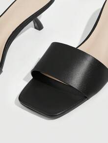 CUCCOO SZL New Summer Sandals, Women's High Heels Are Sexy And Elegant - Black - View 5