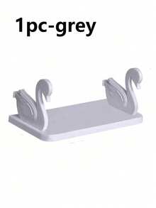 2pcs Wall Bathroom Storage Rack, Bathroom Shampoo Cosmetics Storage Rack, Bathroom Rack Bathroom Rack, Cosmetics Storage Rack, Bathroom Organizer, Shampoo Gel Rack Organizer Bathroom Accessories - Multicolor - View 13