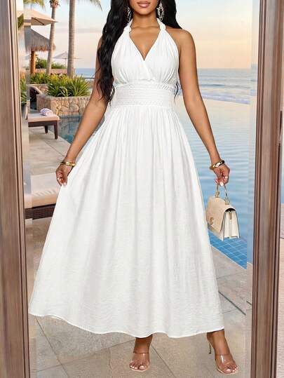 SHEIN Lady 女士长裙