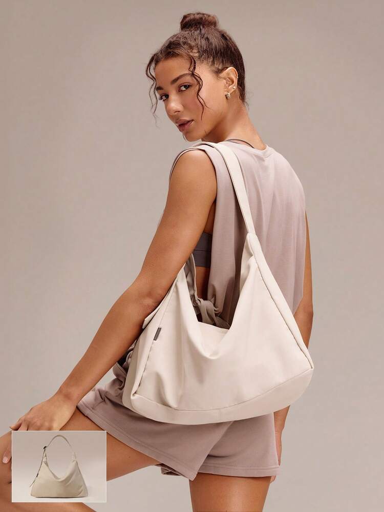 17L 調整不可 テクスチャード 防水ショルダーバッグ 秋冬