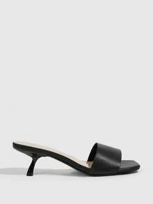 CUCCOO SZL New Summer Sandals, Women's High Heels Are Sexy And Elegant - Black - View 2