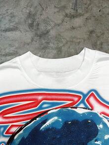 STEELVANCE Men's Printed Round Neck Short Sleeve T-Shirt - Multicolor - View 5