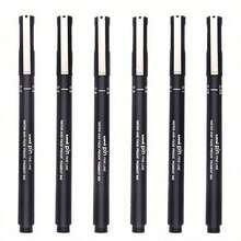 Fine Line Black Micro Pen - Waterproof Archive Ink, Multi Line For Sketching, Anime Artist, Illustration Technology, Drawing Office Documents,For School Supplies,Back To School - black - View 3