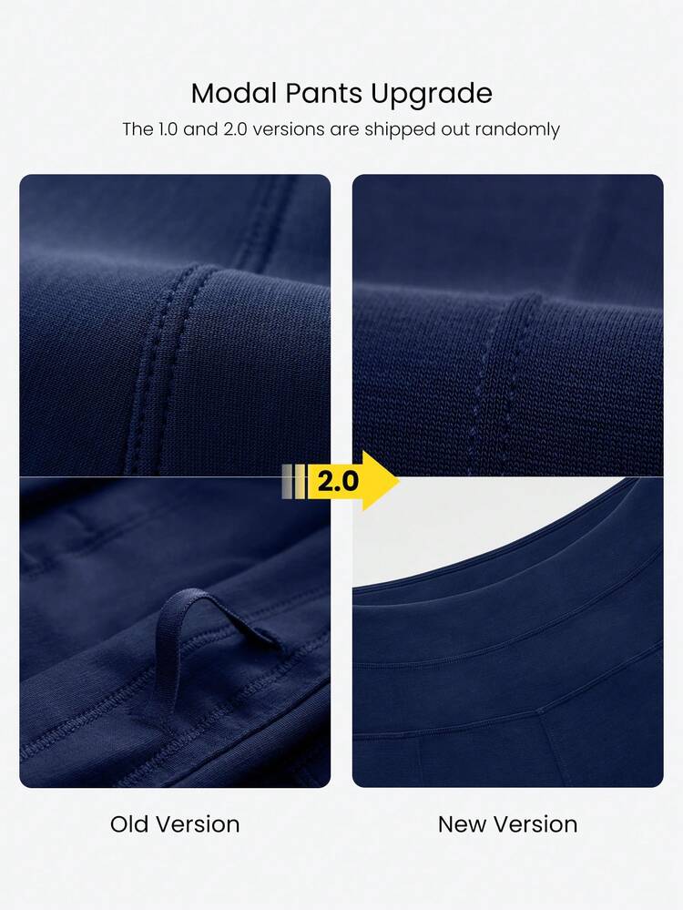 Pantalones anchos de pierna ancha con cintura ajustable con cordón y bolsillos laterales, de modal y talla grande, para uso diario y casual