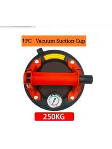 Bộ 1 cốc hút chân không chất lượng cao 8 inch, tải trọng 250kg, cốc hút cao su cao cấp với lực hút mạnh. Thao tác nhấn để vận hành, mép niêm phong sâu, độ kín cao, không rò rỉ. Van xả khí dày giúp bảo vệ hiệu quả thân đĩa. Ứng dụng rộng rãi, thích hợp để di chuyển kính, gạch, đá và các vật dụng khác. - Nhiều màu - Xem 13