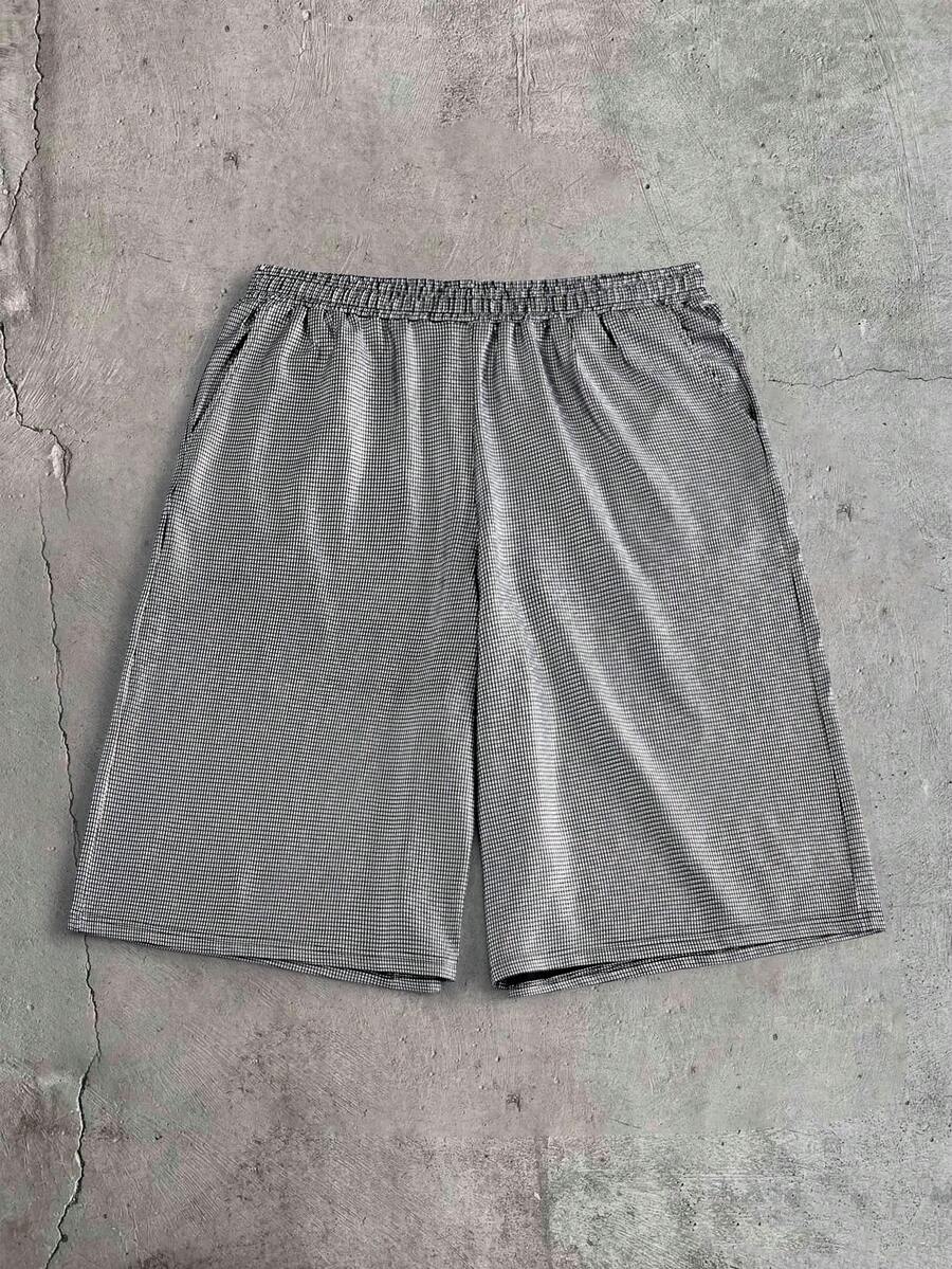 AXEPEAK Men's Casual Shorts, Minimalist Daily Wear - Silver - View 1