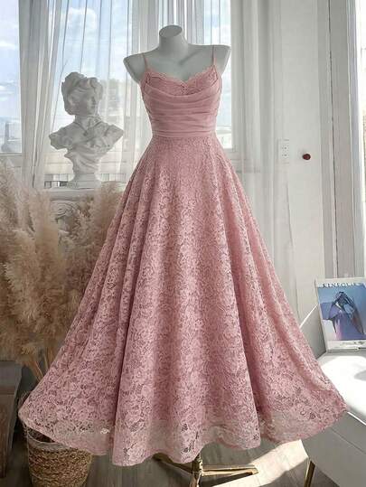 SHEIN Clasi Plus Size Solid Color Lace Patchwork Draped Elegant Slip Dress,Summer Dresses For Women,Spring Dresses,Winter Dress, Festival Outfits For Women,Easter Dress Women,Elegant Dresses For Party,Elegant Long Party Dress,Beach Outfits For Women,Wedding Guest Dress For Women,Wedding Party Dress,Dress For Wedding Guest,Bridesmaid Dress,Graduation Dress For Women,Graduation Outfit For Mother,Elegant Dresses For Party,Elegant Dresses For Ladies,Elegant Women's Set,Casual Dresses For Women, Vacation Outfits Women,Holiday Outfits For Women,Summer Holiday Outfits,Holiday Dresses,Formal Dresses For Women,Formal Attire For Women,Luxury Evening Dresses For Women,Luxury Evening And Occasion Dresses,Luxury Evening Dresses For Weddings,Work Outfits For Women,Office Outfits For Women,Office Wear For Women,Country Concert Outfit,Mother Of Groom Dress,Teal Dress Plus Size