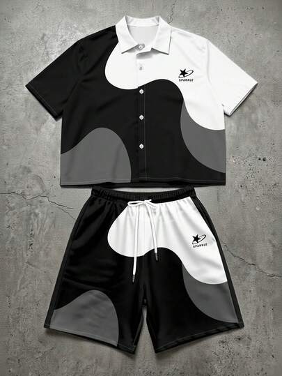 Manfinity EMRG Men Shirt Co-Ords
