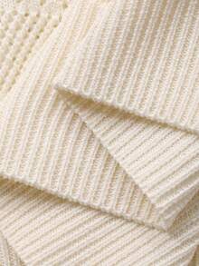DAZY Men's Short Sleeve Polo Neck Knit Top, Summer - White - View 11