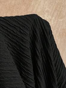 Soleia Mono de verano para mujer de unicolor con cuello de corazón y espalda descubierta - Negro - Ver 6