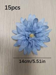 5/15支仿真花，大丽花，菊花，婚礼装饰，仿真植物，房间装饰，秋季装饰，花园秋季装饰，餐桌摆件，DIY糖果盒，派对礼物，装饰品，新娘腕花，花束盒，家居装饰配件，情人节，母亲节礼物，花盒材料，新年装饰，秋季装饰 - 彩色 - 查看 8