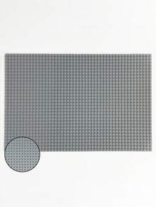 32*48 Dots Base Plate Building Blocks, Wall DIY Base Plate,  Compatible Brand Building Block,/ Day/Christmas Gift Easter Gift Room Decoration,Rail,Jenga>Building Blocks,Bricks Fence - Multicolor - View 5